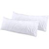 imageUtopia Bedding Queen Pillow Cases  2 Pack  Envelope Closure  Soft Brushed Microfiber Fabric  Shrinkage and Fade Resistant Pillow Covers 20 X 30 Inches Queen GreyWhite