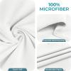imageUtopia Bedding Queen Pillow Cases  2 Pack  Envelope Closure  Soft Brushed Microfiber Fabric  Shrinkage and Fade Resistant Pillow Covers 20 X 30 Inches Queen GreyWhite