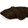 imageUtopia Bedding Queen Pillow Cases  2 Pack  Envelope Closure  Soft Brushed Microfiber Fabric  Shrinkage and Fade Resistant Pillow Covers 20 X 30 Inches Queen GreyBrown