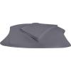 imageUtopia Bedding Queen Pillow Cases  2 Pack  Envelope Closure  Soft Brushed Microfiber Fabric  Shrinkage and Fade Resistant Pillow Covers 20 X 30 Inches Queen GreyGrey