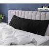 imageUtopia Bedding Queen Pillow Cases  2 Pack  Envelope Closure  Soft Brushed Microfiber Fabric  Shrinkage and Fade Resistant Pillow Covers 20 X 30 Inches Queen GreyBlack