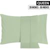 imageUtopia Bedding Queen Pillow Cases  2 Pack  Envelope Closure  Soft Brushed Microfiber Fabric  Shrinkage and Fade Resistant Pillow Covers 20 X 30 Inches Queen GreySage