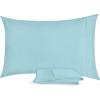 imageUtopia Bedding Queen Pillow Cases  2 Pack  Envelope Closure  Soft Brushed Microfiber Fabric  Shrinkage and Fade Resistant Pillow Covers 20 X 30 Inches Queen GreySpa Blue