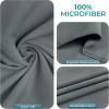 imageUtopia Bedding Queen Pillow Cases  2 Pack  Envelope Closure  Soft Brushed Microfiber Fabric  Shrinkage and Fade Resistant Pillow Covers 20 X 30 Inches Queen GreyGrey