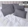 imageUtopia Bedding Queen Pillow Cases  Pack of 4  Envelope Closure  Soft Brushed Microfiber Fabric  Shrinkage and Fade Resistant Pillow Covers Queen Size 20 X 30 Inches Queen WhiteGrey