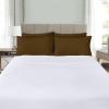 imageUtopia Bedding Queen Pillow Cases  Pack of 4  Envelope Closure  Soft Brushed Microfiber Fabric  Shrinkage and Fade Resistant Pillow Covers Queen Size 20 X 30 Inches Queen WhiteMocha