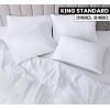 imageUtopia Bedding Queen Pillow Cases  Pack of 4  Envelope Closure  Soft Brushed Microfiber Fabric  Shrinkage and Fade Resistant Pillow Covers Queen Size 20 X 30 Inches Queen WhiteWhite