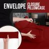 imageUtopia Bedding Queen Pillow Cases  Pack of 4  Envelope Closure  Soft Brushed Microfiber Fabric  Shrinkage and Fade Resistant Pillow Covers Queen Size 20 X 30 Inches Queen WhiteRed