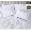 imageUtopia Bedding Queen Pillow Cases  Pack of 4  Envelope Closure  Soft Brushed Microfiber Fabric  Shrinkage and Fade Resistant Pillow Covers Queen Size 20 X 30 Inches Queen WhiteWhite