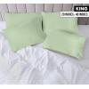 imageUtopia Bedding Queen Pillow Cases  Pack of 4  Envelope Closure  Soft Brushed Microfiber Fabric  Shrinkage and Fade Resistant Pillow Covers Queen Size 20 X 30 Inches Queen WhiteSage