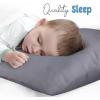 imageUtopia Bedding Queen Pillow Cases  Pack of 4  Envelope Closure  Soft Brushed Microfiber Fabric  Shrinkage and Fade Resistant Pillow Covers Queen Size 20 X 30 Inches Queen WhiteGrey