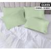 imageUtopia Bedding Queen Pillow Cases  Pack of 4  Envelope Closure  Soft Brushed Microfiber Fabric  Shrinkage and Fade Resistant Pillow Covers Queen Size 20 X 30 Inches Queen WhiteSage