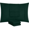 imageUtopia Bedding Queen Pillow Cases  Pack of 4  Envelope Closure  Soft Brushed Microfiber Fabric  Shrinkage and Fade Resistant Pillow Covers Queen Size 20 X 30 Inches Queen WhiteEmerald