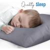 imageUtopia Bedding Queen Pillow Cases  Pack of 4  Envelope Closure  Soft Brushed Microfiber Fabric  Shrinkage and Fade Resistant Pillow Covers Queen Size 20 X 30 Inches Queen WhiteGrey