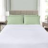 imageUtopia Bedding Queen Pillow Cases  Pack of 4  Envelope Closure  Soft Brushed Microfiber Fabric  Shrinkage and Fade Resistant Pillow Covers Queen Size 20 X 30 Inches Queen WhiteSage