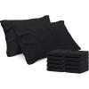 imageUtopia Bedding Queen Pillow Cases  Pack of 4  Envelope Closure  Soft Brushed Microfiber Fabric  Shrinkage and Fade Resistant Pillow Covers Queen Size 20 X 30 Inches Queen WhiteBlack