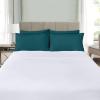 imageUtopia Bedding Queen Pillow Cases  Pack of 4  Envelope Closure  Soft Brushed Microfiber Fabric  Shrinkage and Fade Resistant Pillow Covers Queen Size 20 X 30 Inches Queen WhiteTeal