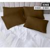 imageUtopia Bedding Queen Pillow Cases  Pack of 4  Envelope Closure  Soft Brushed Microfiber Fabric  Shrinkage and Fade Resistant Pillow Covers Queen Size 20 X 30 Inches Queen WhiteMocha