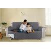 imageUtopia Bedding Reversible Loveseat Couch Cover Water Resistant Slipcover Furniture Protector with Foam Sticks and Elastic Straps for Kids Dogs Pets 2 Seater GreyLight GreyGrayLight Gray