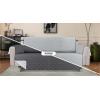 imageUtopia Bedding Reversible Loveseat Couch Cover Water Resistant Slipcover Furniture Protector with Foam Sticks and Elastic Straps for Kids Dogs Pets 2 Seater GreyLight GreyGrayLight Gray