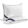 imageUtopia Bedding Throw Pillow Inserts Pack of 4 White 18 x 18 Inches Decorative Indoor Pillows for Sofa Bed Couch Cushion Sham Stuffer12x20 Inch