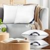 imageUtopia Bedding Throw Pillow Inserts Pack of 4 White 18 x 18 Inches Decorative Indoor Pillows for Sofa Bed Couch Cushion Sham Stuffer14x14 Inch