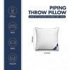 imageUtopia Bedding Throw Pillow Inserts Pack of 4 White 18 x 18 Inches Decorative Indoor Pillows for Sofa Bed Couch Cushion Sham Stuffer14x14 Inch