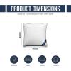 imageUtopia Bedding Throw Pillow Inserts Pack of 4 White 18 x 18 Inches Decorative Indoor Pillows for Sofa Bed Couch Cushion Sham Stuffer16x16 Inch