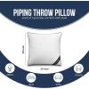 imageUtopia Bedding Throw Pillow Inserts Pack of 4 White 18 x 18 Inches Decorative Indoor Pillows for Sofa Bed Couch Cushion Sham Stuffer20x20 Inch