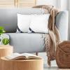 imageUtopia Bedding Throw Pillow Inserts Pack of 4 White 18 x 18 Inches Decorative Indoor Pillows for Sofa Bed Couch Cushion Sham Stuffer22x22 Inch