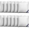 imageUtopia Bedding Throw Pillow Inserts Pack of 4 White 18 x 18 Inches Decorative Indoor Pillows for Sofa Bed Couch Cushion Sham Stuffer22x22 Inch
