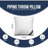 imageUtopia Bedding Throw Pillow Inserts Pack of 4 White 18 x 18 Inches Decorative Indoor Pillows for Sofa Bed Couch Cushion Sham Stuffer22x22 Inch