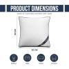 imageUtopia Bedding Throw Pillow Inserts Pack of 4 White 18 x 18 Inches Decorative Indoor Pillows for Sofa Bed Couch Cushion Sham Stuffer24x24 Inch