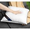 imageUtopia Bedding Throw Pillow Inserts Pack of 4 White 18 x 18 Inches Decorative Indoor Pillows for Sofa Bed Couch Cushion Sham Stuffer28x28 Inch