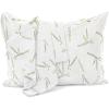 imageUtopia Bedding Bamboo Viscose Waterproof Pillow Protector Zippered 2 Pack Standard  Bed Bug Proof Pillow Encasement 20 x 26 InchesQueen