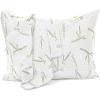 imageUtopia Bedding Bamboo Viscose Waterproof Pillow Protector Zippered 2 Pack Standard  Bed Bug Proof Pillow Encasement 20 x 26 InchesStandard