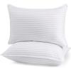 imageUtopia Bedding Bed Pillows for Sleeping European Size 1150 Grams Filled Hotel Quality Cooling Pillows for Side Back or Stomach Sleepers White Set of 8White