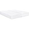 imageUtopia Bedding Cot Fitted Sheet  Bottom Sheet  Deep Pocket  Soft Microfiber  Shrinkage and Fade ResistantEasy Care 1 Fitted Sheet Only GreyWhite