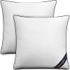 imageUtopia Bedding Throw Pillow Inserts Pack of 4 White 18 x 18 Inches Decorative Indoor Pillows for Sofa Bed Couch Cushion Sham Stuffer28x28 Inch