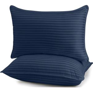 imageUtopia Bedding Bed Pillows for Sleeping European Size 1150 Grams Filled Hotel Quality Cooling Pillows for Side Back or Stomach Sleepers White Set of 8Navy
