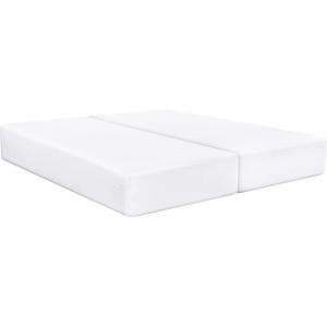 imageUtopia Bedding Cot Fitted Sheet  Bottom Sheet  Deep Pocket  Soft Microfiber  Shrinkage and Fade ResistantEasy Care 1 Fitted Sheet Only GreyWhite