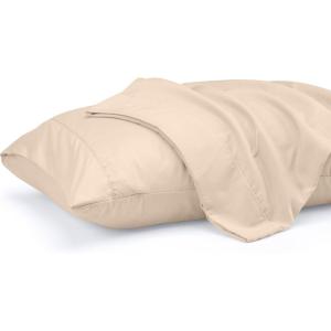 imageUtopia Bedding Queen Pillow Cases  2 Pack  Envelope Closure  Soft Brushed Microfiber Fabric  Shrinkage and Fade Resistant Pillow Covers 20 X 30 Inches Queen GreyBeige
