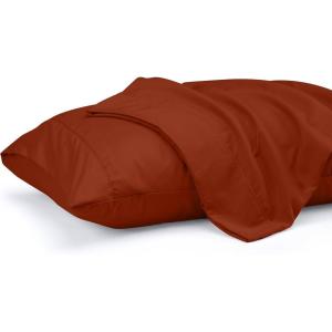 imageUtopia Bedding Queen Pillow Cases  2 Pack  Envelope Closure  Soft Brushed Microfiber Fabric  Shrinkage and Fade Resistant Pillow Covers 20 X 30 Inches Queen GreyOrange
