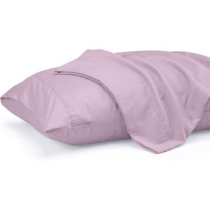 imageUtopia Bedding Queen Pillow Cases  2 Pack  Envelope Closure  Soft Brushed Microfiber Fabric  Shrinkage and Fade Resistant Pillow Covers 20 X 30 Inches Queen GreyLavender