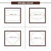 imageUtopia Bedding Adjustable Bed Furniture Risers  Elevation in Heights 3 5 or 8 Inch Heavy Duty Risers for Beds  Supports up to 1300 lbs  Set of 4 Riser BlackReddish Brown