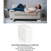 imageUtopia Bedding Bed Risers 2 Inch  Pack of 8  Adjustable Furniture Risers 2 ampamp 4 inch  Anti Slip Foam ampamp Rubber Pad  Stackable Bed Lifts Risers Heavy Duty for Sofa Bed Table Couch ampamp Chair BlackWhite