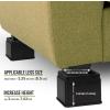 imageUtopia Bedding Bed Risers 2 Inch  Pack of 8  Adjustable Furniture Risers 2 ampamp 4 inch  Anti Slip Foam ampamp Rubber Pad  Stackable Bed Lifts Risers Heavy Duty for Sofa Bed Table Couch ampamp Chair BlackBlack