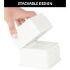 imageUtopia Bedding Bed Risers 2 Inch  Pack of 8  Adjustable Furniture Risers 2 ampamp 4 inch  Anti Slip Foam ampamp Rubber Pad  Stackable Bed Lifts Risers Heavy Duty for Sofa Bed Table Couch ampamp Chair BlackWhite