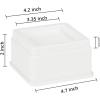 imageUtopia Bedding Bed Risers 2 Inch  Pack of 8  Adjustable Furniture Risers 2 ampamp 4 inch  Anti Slip Foam ampamp Rubber Pad  Stackable Bed Lifts Risers Heavy Duty for Sofa Bed Table Couch ampamp Chair BlackWhite