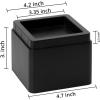 imageUtopia Bedding Bed Risers 2 Inch  Pack of 8  Adjustable Furniture Risers 2 ampamp 4 inch  Anti Slip Foam ampamp Rubber Pad  Stackable Bed Lifts Risers Heavy Duty for Sofa Bed Table Couch ampamp Chair BlackBlack